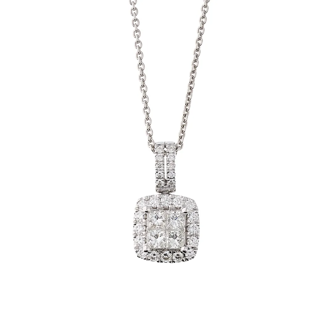 New Diamantanheng 0,65 ct Halssmykker