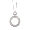 Sale Diamantanheng 3,21 ct W/SI Halssmykker