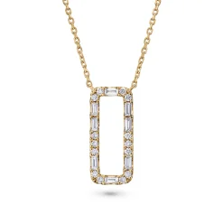Outlet Diamantanheng med kjede 0,40 ct Halssmykker