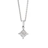 Outlet Diamantanheng Princess cut 0,28ct Halssmykker