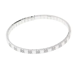 Best Diamantarmring i hvitt gull Armbånd