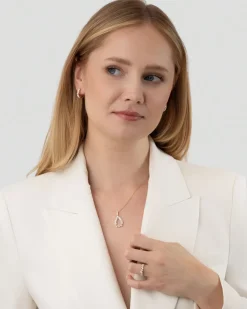 Best Diamantcreoler i gult gull 0,92 ct Ørepynt