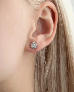 New Diamantørepynt rosett 0,65 ct Ørepynt