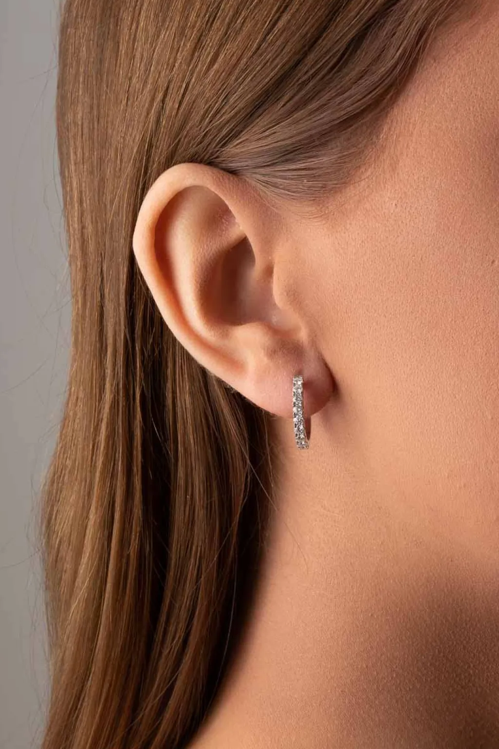 Fashion Diamantøreringer 0,75 ct hvitt gull Ørepynt
