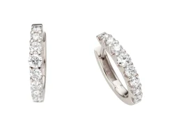 Fashion Diamantøreringer i hvitt gull med diamant 1,00 ct Ørepynt