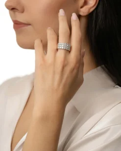 Clearance Diamantring 2,0 ct trippel alliansering Ringer
