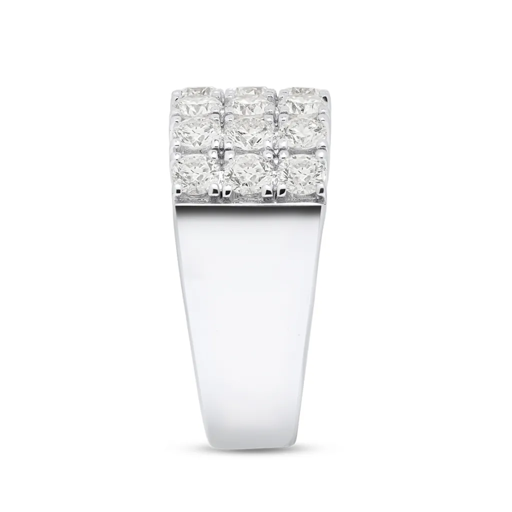 Clearance Diamantring 2,0 ct trippel alliansering Ringer