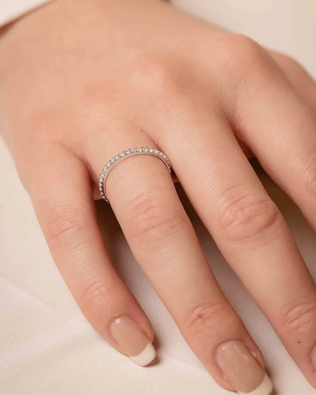 Clearance Diamantring - full Eternity Venice 0,50 ct Ringer