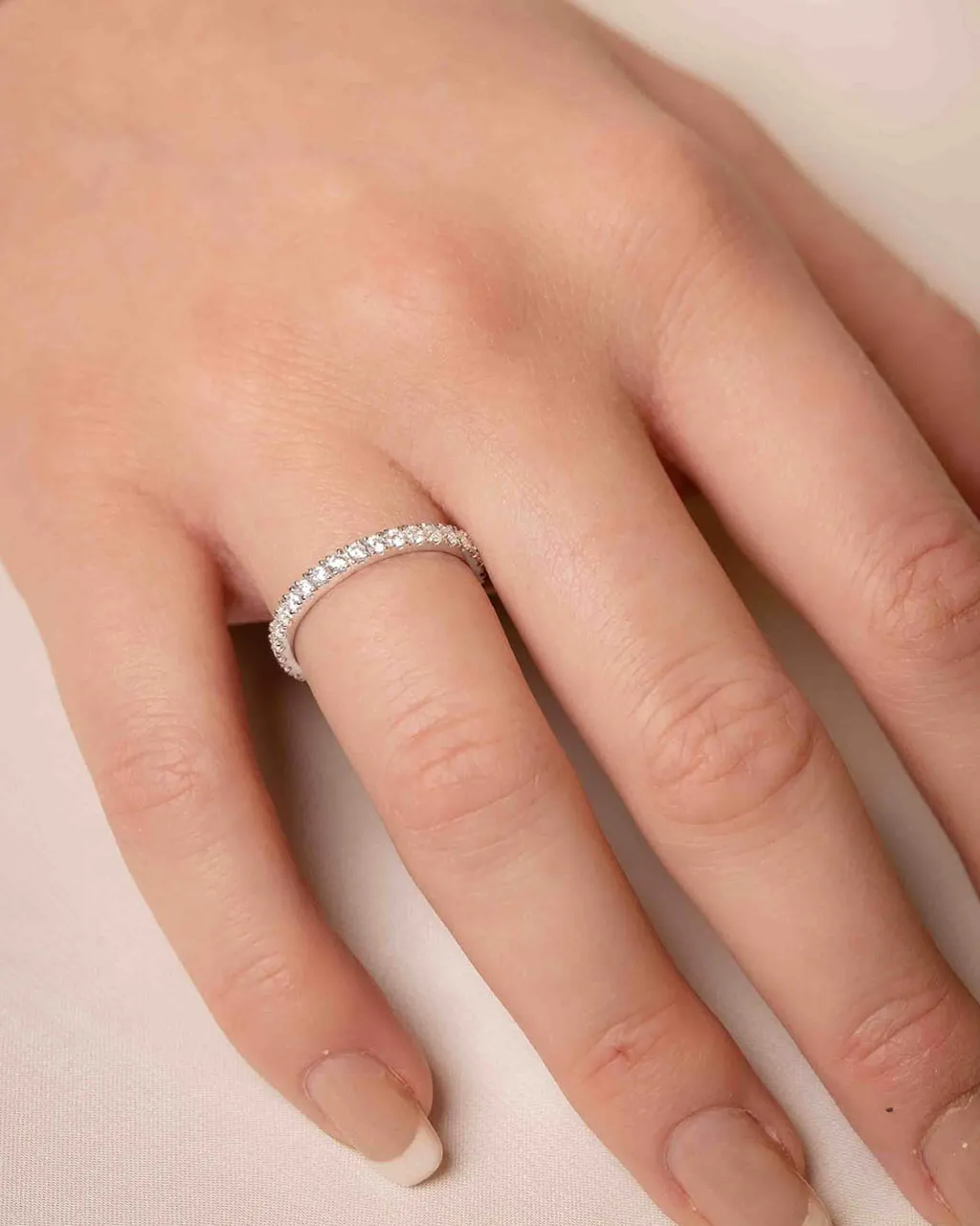 Best Diamantring - Full Eternity Venice 0,75 ct Ringer