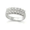Outlet Diamantring dobbel allianse 1,02ct Ringer