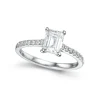 Hot Diamantring emerald cut 1,20 carat Ringer