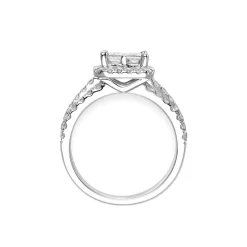 New Diamantring hvitt gull 1,40 ct W/SI Ringer