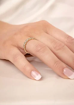 Clearance Diamantring i gull 0,50 ct Ringer