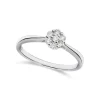 New Diamantring rosett i hvitt gull 0,15 ct Ringer