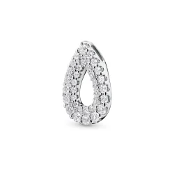 Outlet Dråpeanheng i hvitt gull med diamanter 1,10 ct Halssmykker
