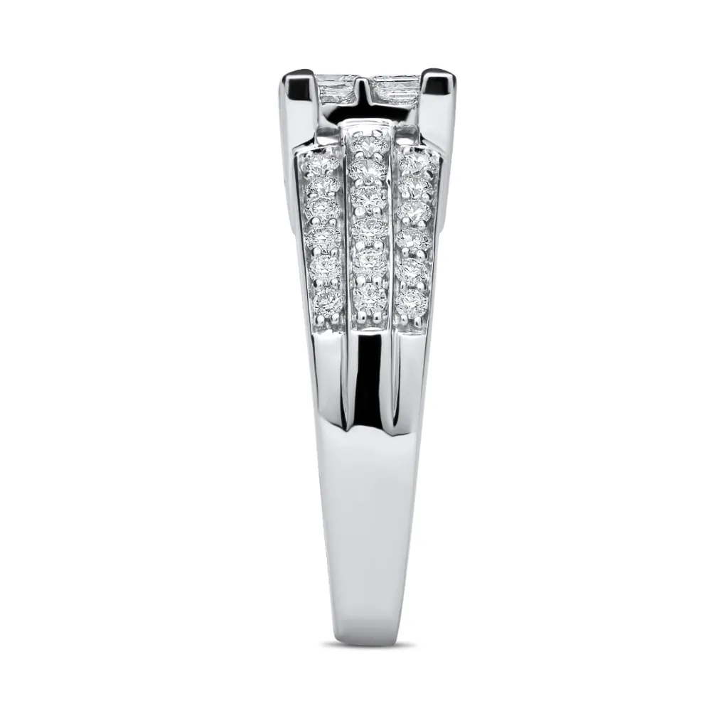 Clearance Eksklusiv diamantring 1,00 ct Ringer