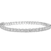 Hot Ekslusivt tennisarmbånd 7,00 ct i hvitt gull Armbånd
