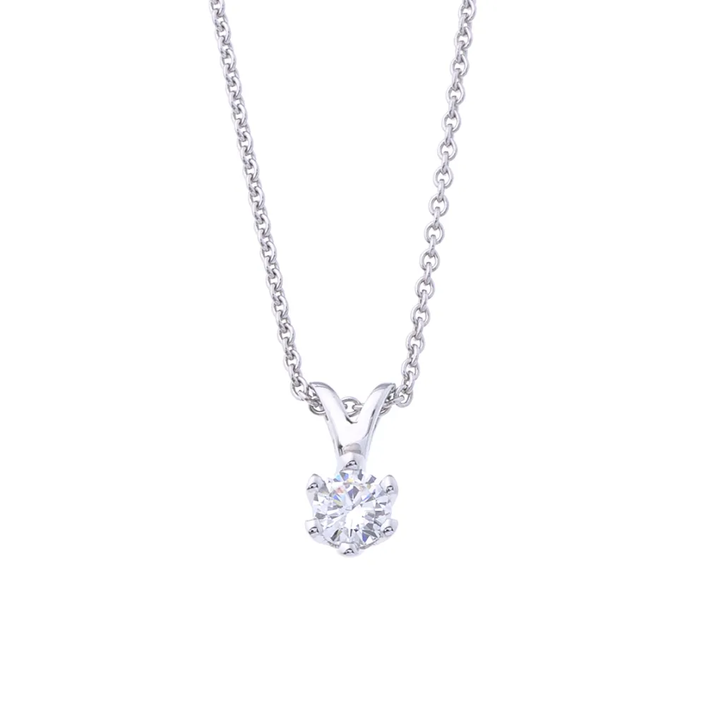 Discount Elegance diamantanheng 0,25 ct Halssmykker