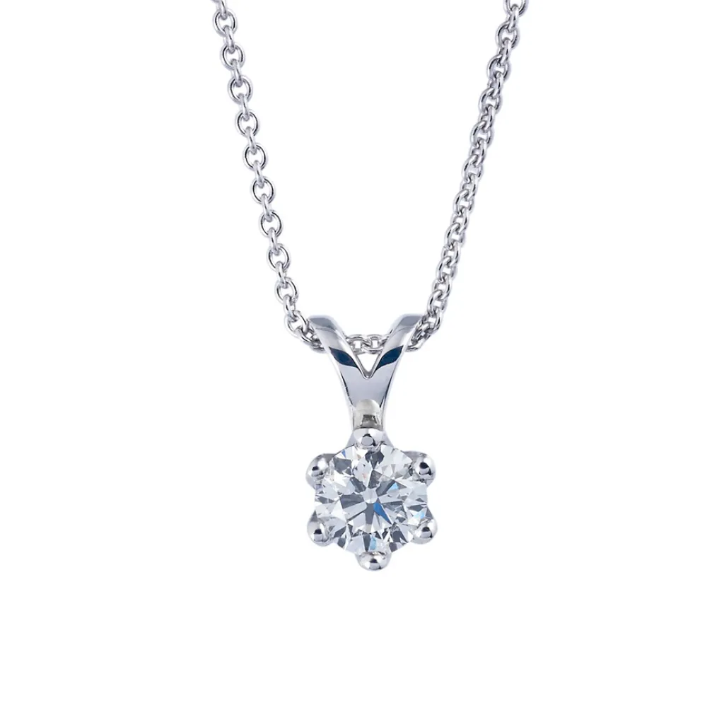 Discount Elegance diamantanheng 0,15 ct Halssmykker
