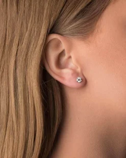 Discount Elegance diamantørepynt 0,80 ct gult gull Ørepynt