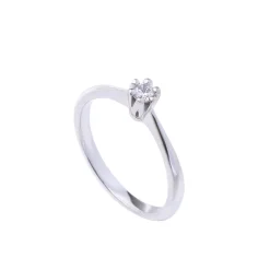 Clearance Elegance diamantring 0,10 ct Ringer