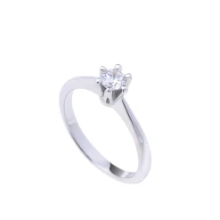Sale Elegance diamantring 0,25 ct Ringer