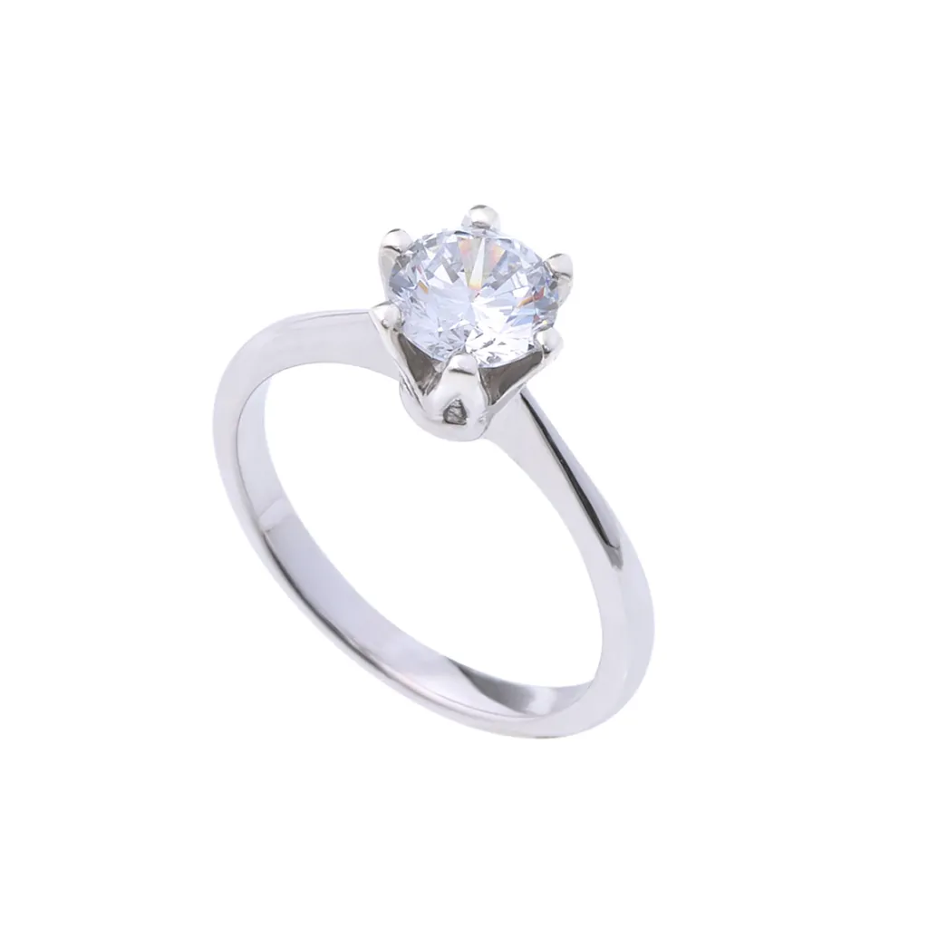 Best Elegance diamantring 1,25 ct Ringer