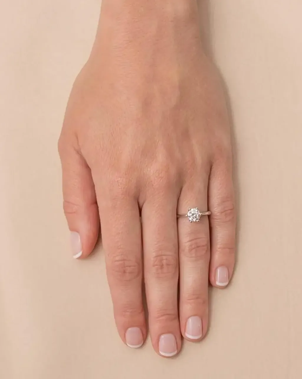 Best Elegance diamantring 1,25 ct Ringer