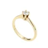 Discount Elegance diamantring 1,01 ct gult gull Ringer