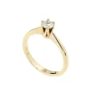 Best Elegance diamantring 0,70 ct gult gull Ringer