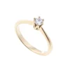 Best Elegance diamantring 0,20 ct gult gull Ringer