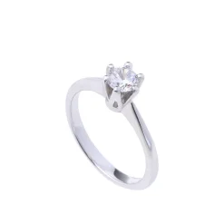 Best Elegance enstens diamantring 0,51 ct Ringer