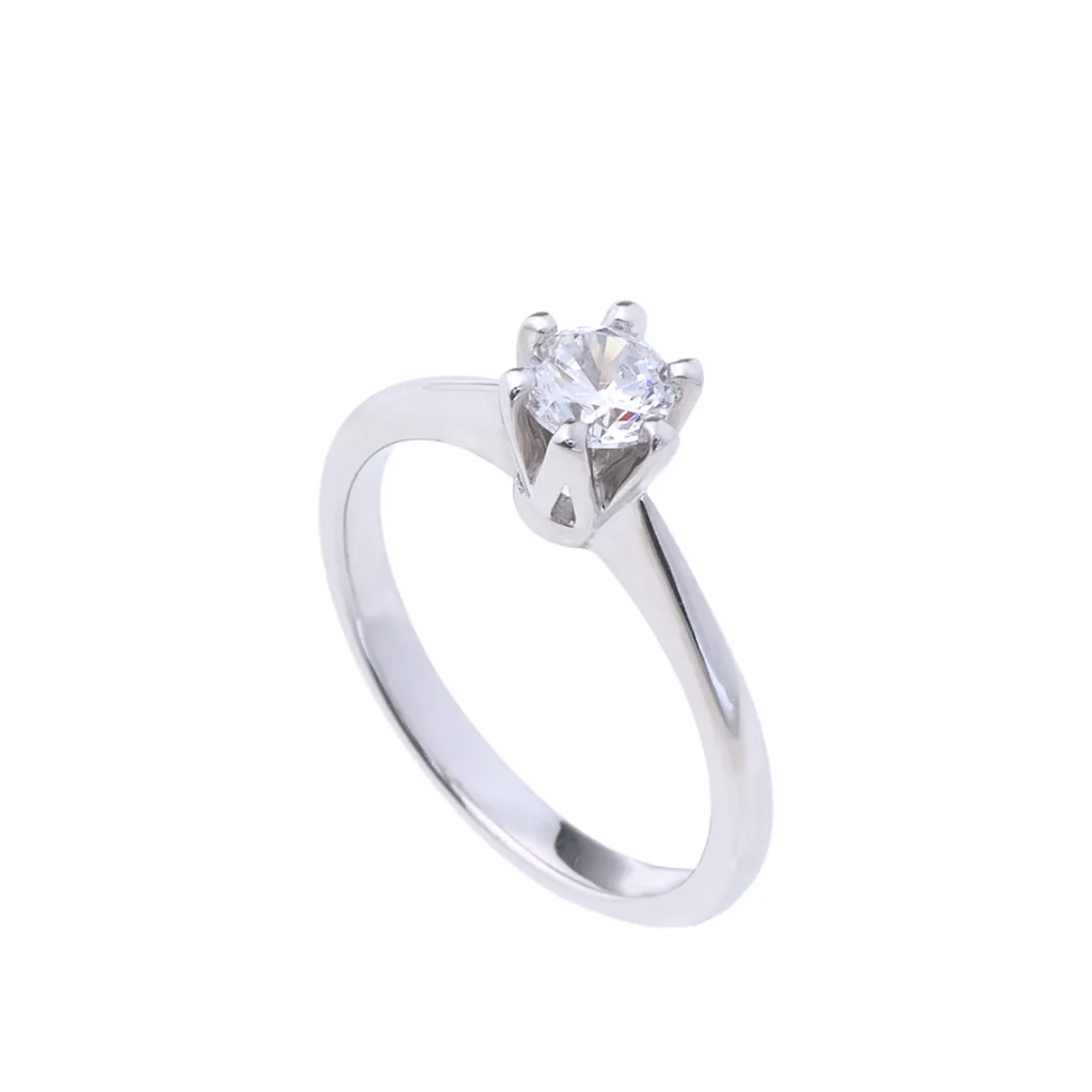 Best Elegance enstens diamantring 0,51 ct Ringer