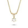 Best Elegance Exclusive anheng gult gull 0,24 ct Halssmykker