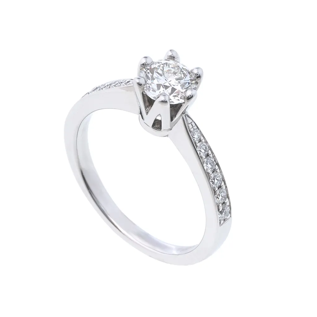 Fashion Elegance Exclusive diamantring 0,90 ct Ringer