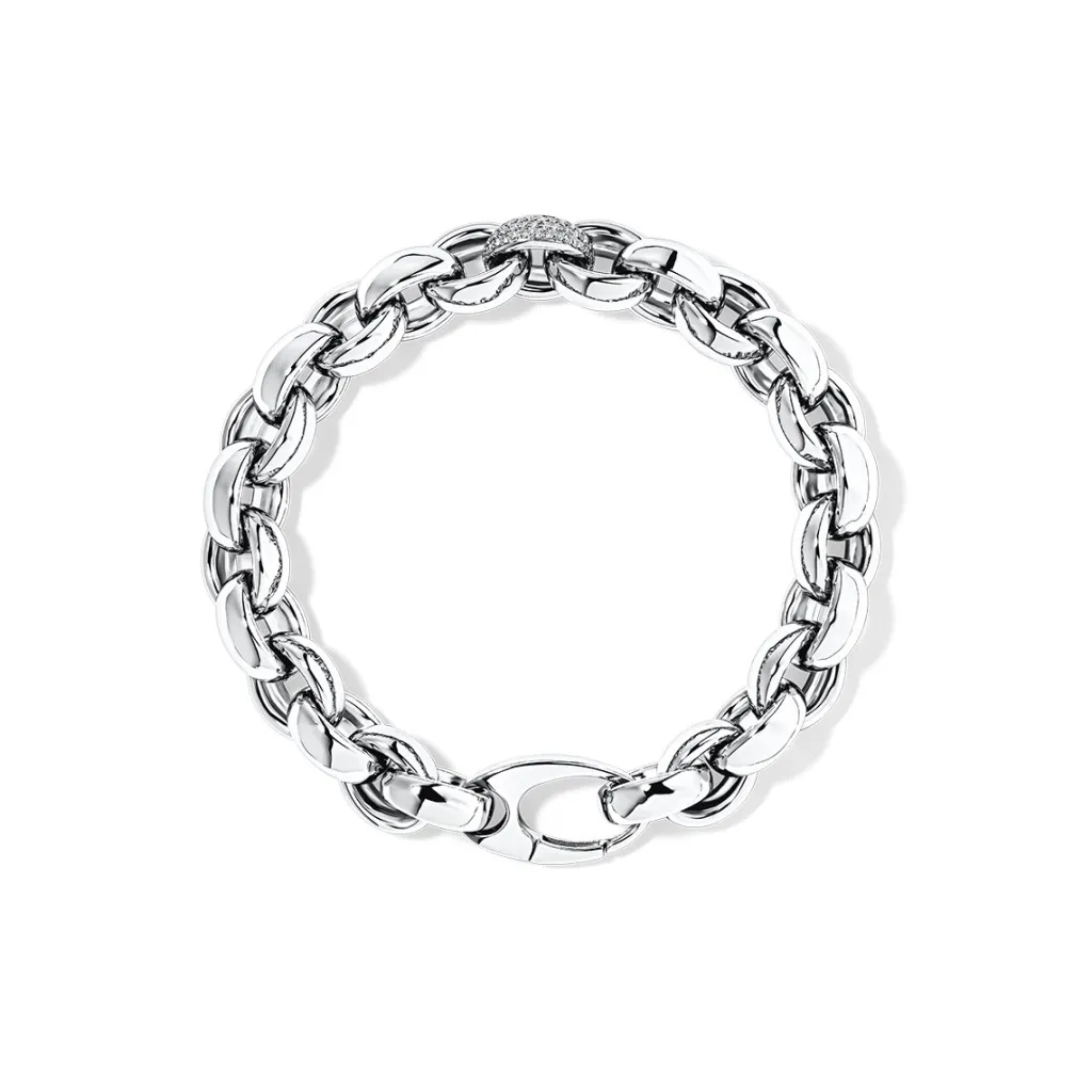 Clearance Ertearmbånd i 18 karat hvitt gull med diamanter 0,35 ct Armbånd