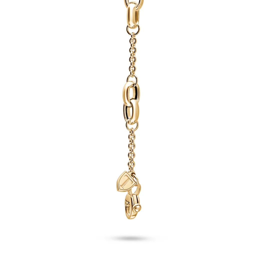 Discount Forgylt armbånd med rund anker - justerbar lengde Armbånd