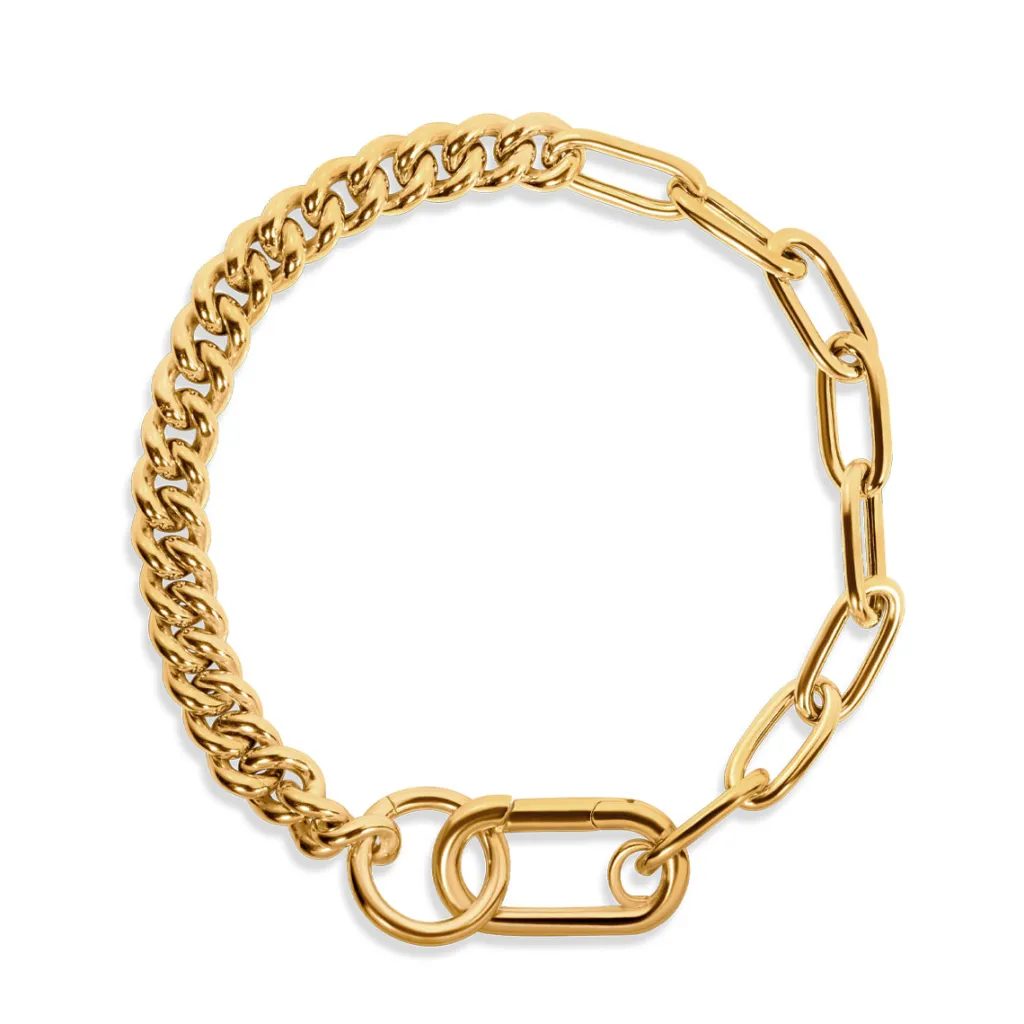 Clearance Forgylt sølvarmbånd Armbånd