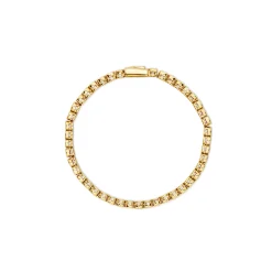 Fashion Forgylt sølvarmbånd cubic zirkonia Armbånd