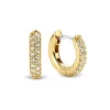 Fashion Forgylte øreringer med cubic zirkonia 7,9 mm Ørepynt