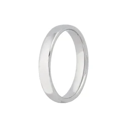 New Giftering i sølv 3,5 mm Ringer