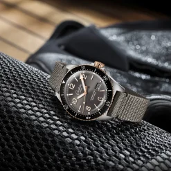 Discount Glashütte SeaQ Panorama Date grå 43,2 mm Til Han