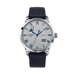 Sale Glashütte Senator Excellence Panorama Date Moon phase grå 40 mm Til Han