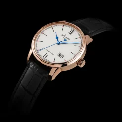 Fashion Glashütte Senator Excellence sølv 40 mm rosé Til Han