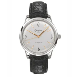 New Glashütte Sixties sølv 39 mm Til Han