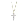 Best Gullanheng med diamanter kors 0,08 ct Halssmykker