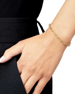 Sale Gullarmbånd gult gull lenker Armbånd