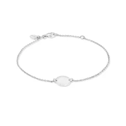 Fashion Gullarmbånd med mynt hvitt gull Armbånd