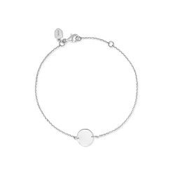 Fashion Gullarmbånd med mynt hvitt gull Armbånd