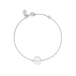 Fashion Gullarmbånd med mynt hvitt gull Armbånd